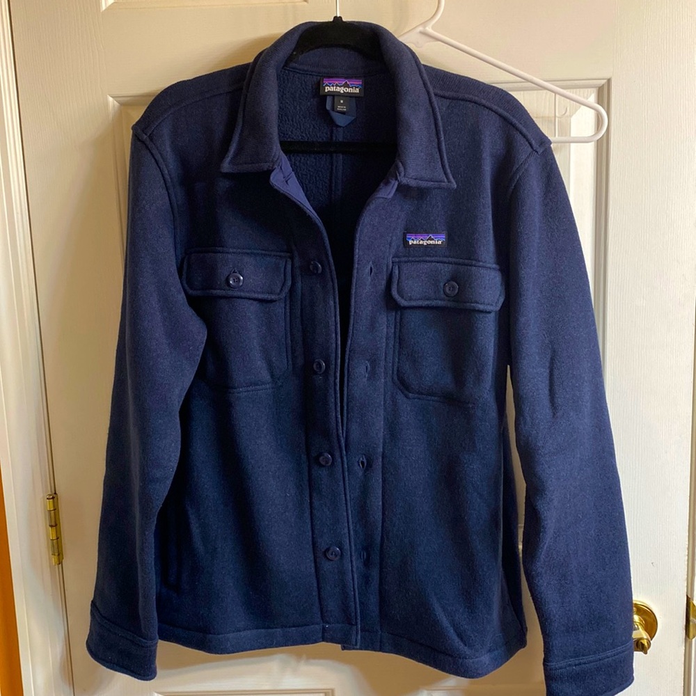 PATAGONIA MEN’s Medium BETTER SWEATER BUTTON UP